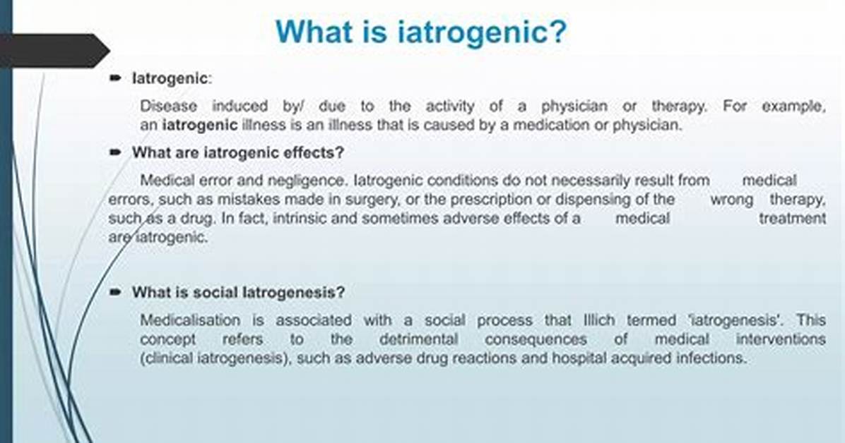 Why Does Iatrogenic Mean?