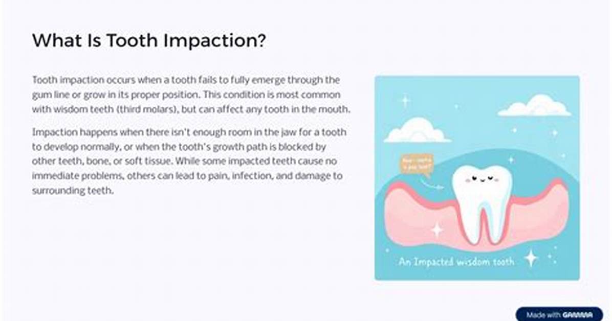 Why Does Impaction Occur?