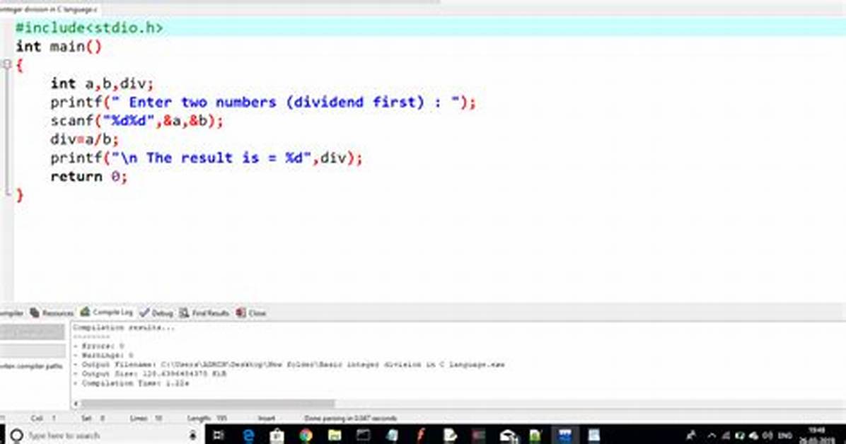 Why Does Integer Division in C# Return an Integer and Not a Float?