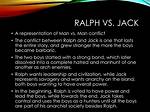 Why Does Jack Kill Ralph?