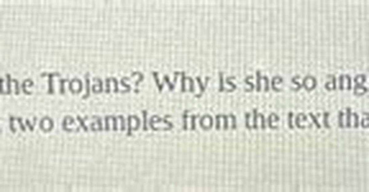 Why Does Juno Hate the Trojans?