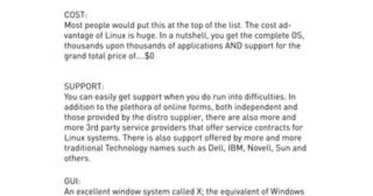 Why Does Linux Have Less Viruses?