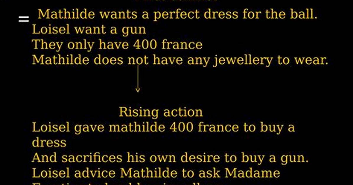 Why Does Mathilde Work So Miserably?