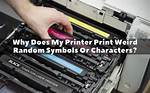 Why Does My Printer Keep Prints Random Symbols? Check This out | Network Printer Printing Random Symbols