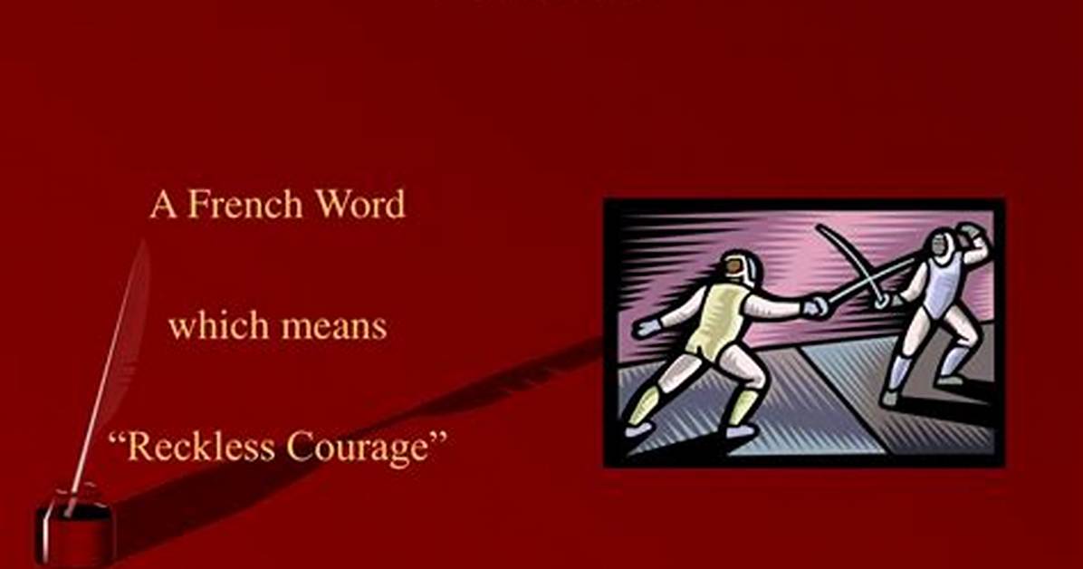 Why Does Panache Mean?