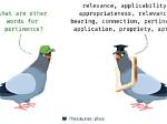 Why Does Pertinence Mean?