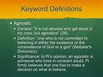 Why Does Pi Not Like Agnostics?