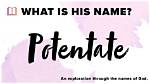 Why Does Potentate Mean?