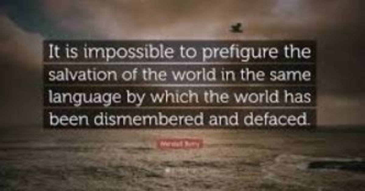 Why Does Prefigure Mean?