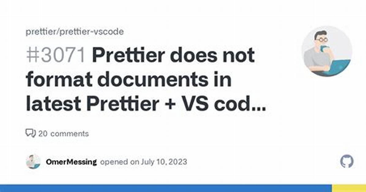 Why Does Prettier Not Format Code in vs Code?