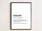 Why Does Renew Mean?