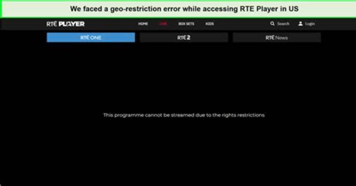Why Does Rte Player Not Work?
