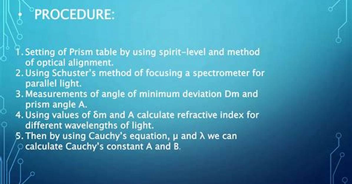 Why Does Schuster's Method Work?