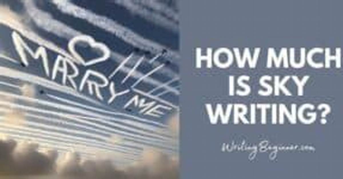 Why Does Skywriting Work?