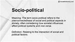Why Does Sociopolitical Mean?