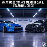 Why Does Stance Mean?