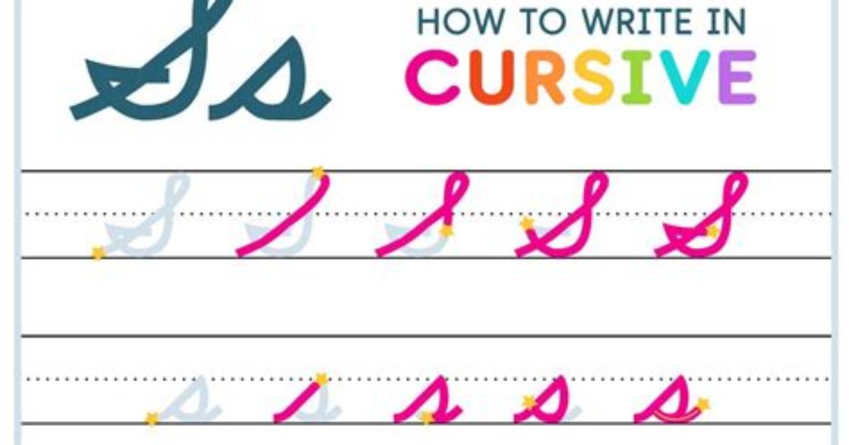 Why Does the Cursive S Look Like That?