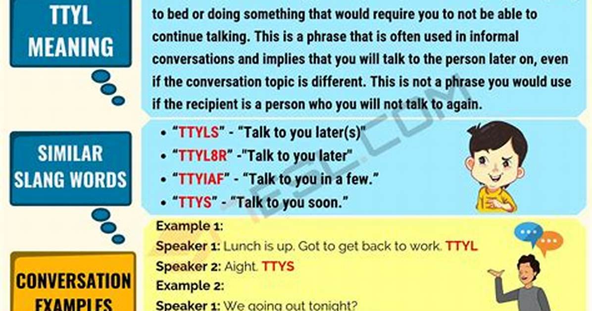 Why Does Ttyl Mean?