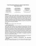 Why Ethnography Is Important in Software Engineering?