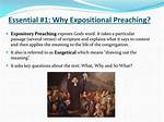 Why Expository Preaching Is Wrong?