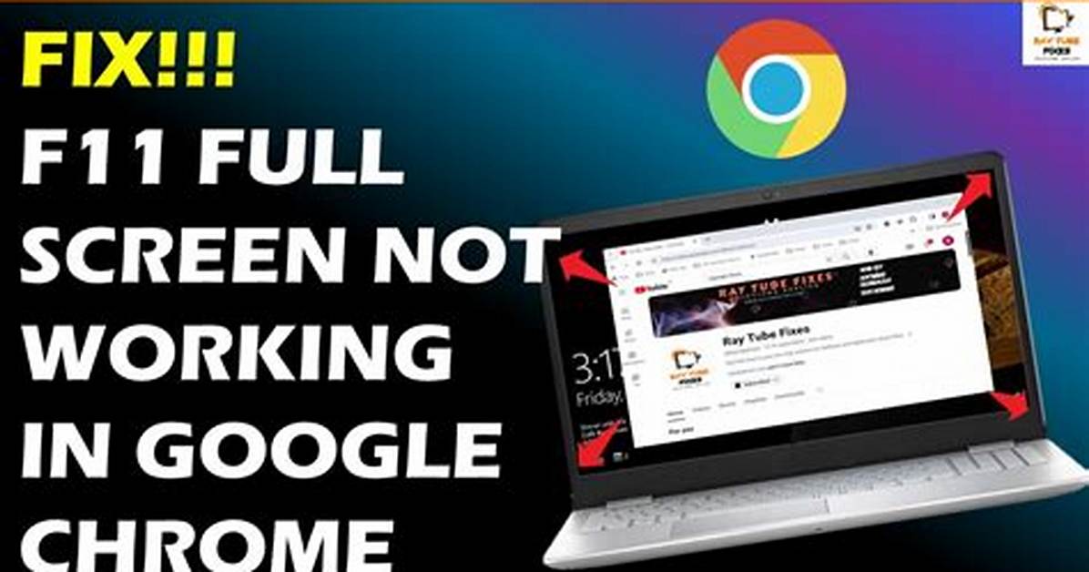 Why Fullscreen Not Working Chrome?