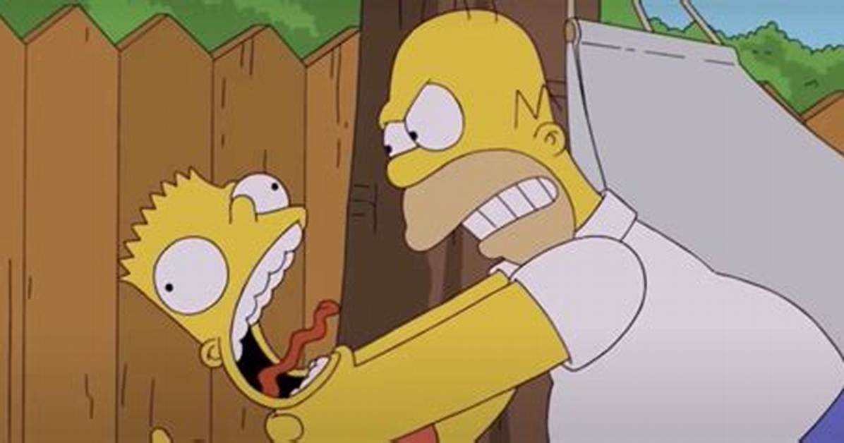 Why Homer Strangles Bart?