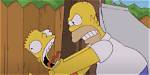 Why Homer Strangles Bart?