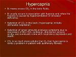 Why Hypercapnia in Copd?
