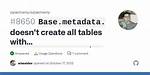 Why in Sqlalchemy Base. Metadata. Create_All(Engine) in Python Console Not Showing Table?