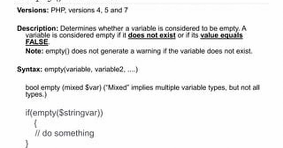 Why Is an Empty Function Considered a Function?