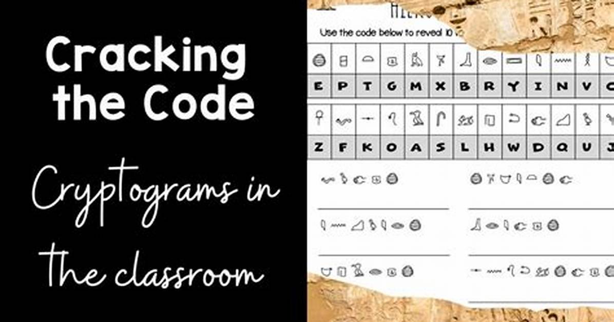 Why Is Cryptogram Used?