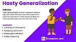 Why Is Generalisation Bad?