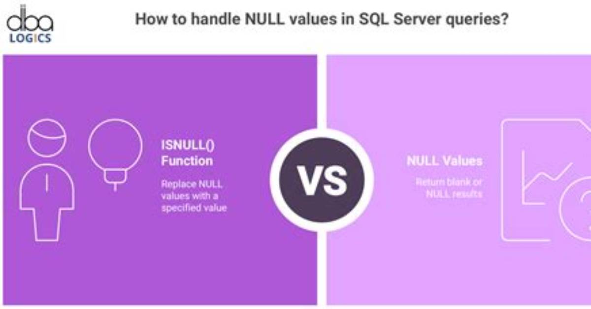 Why Is Isnull Used in Sql