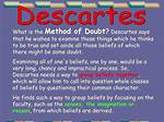 Why Is It Called Methodic Doubt?