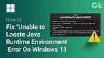 Why Is Java Not Working Windows 10? Check This out | Java Not Working Windows 10