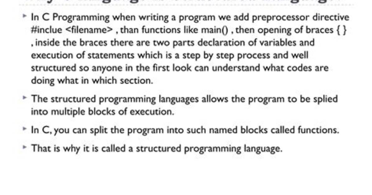 Why Is Language Structured?