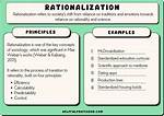 Why Is Rationalization Wrong?