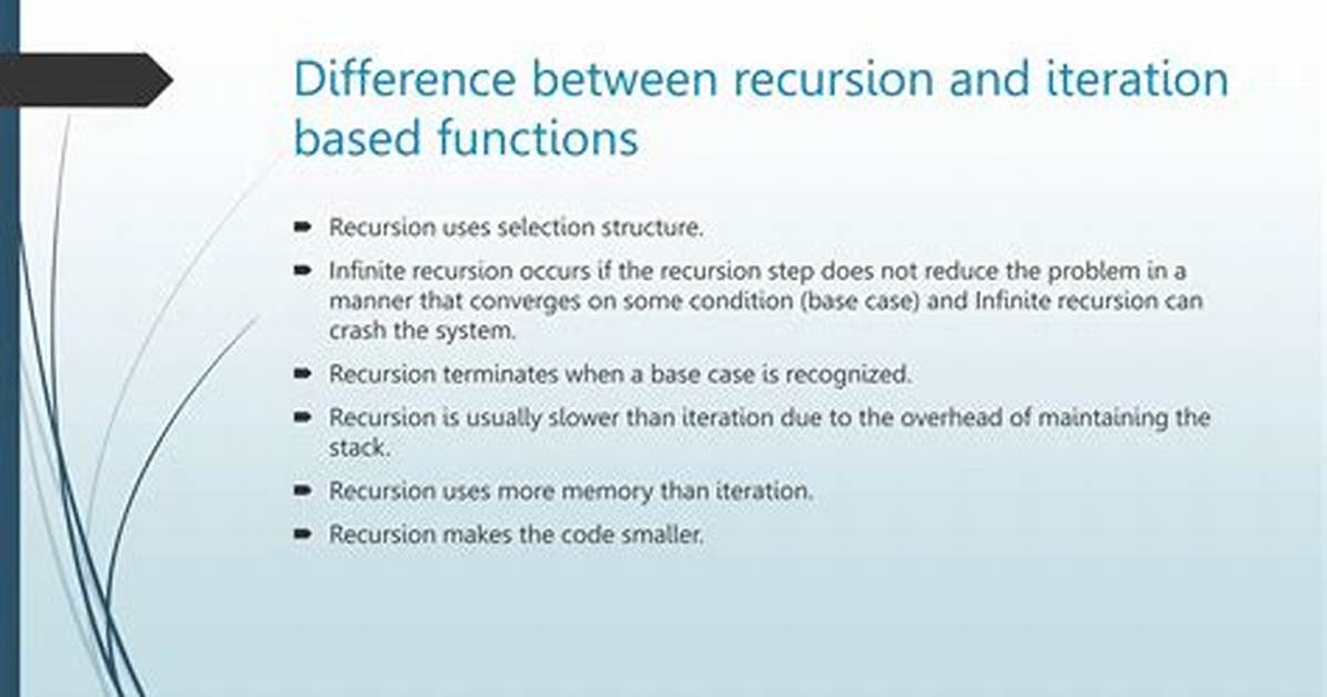 Why Is Recursion Slower Than Iteration?