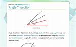 Why Is Trisecting an Angle Impossible?