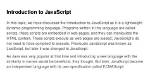 Why Javascript Is Called as Lightweight Programming Language?