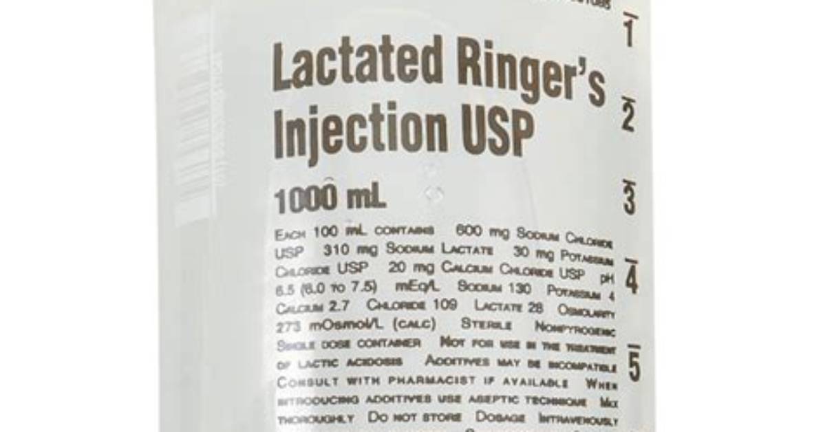 Why Lactated Ringers Before Surgery?