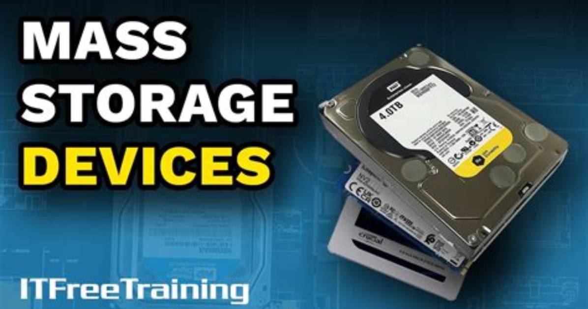 Why Mass Storage Device?