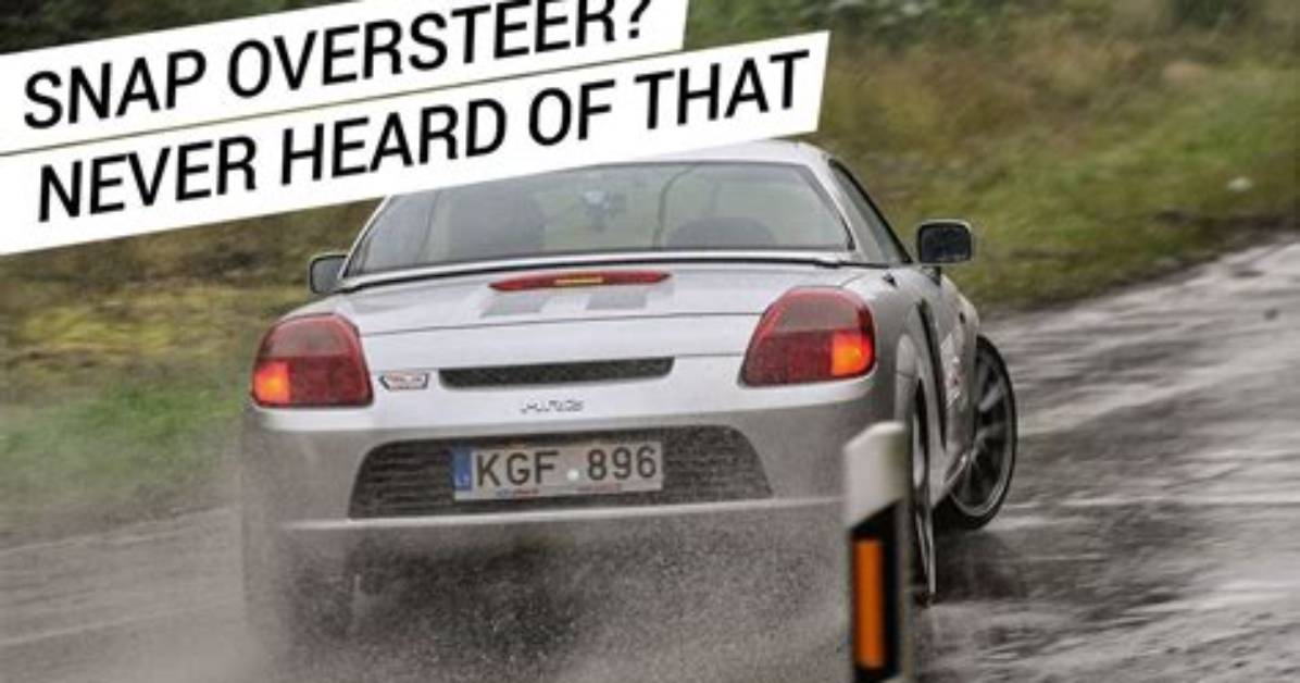 Why Mr2 Snap Oversteer?