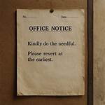 Why Please Do the Needful?