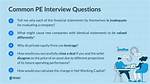 Why Private Equity Interview Question?