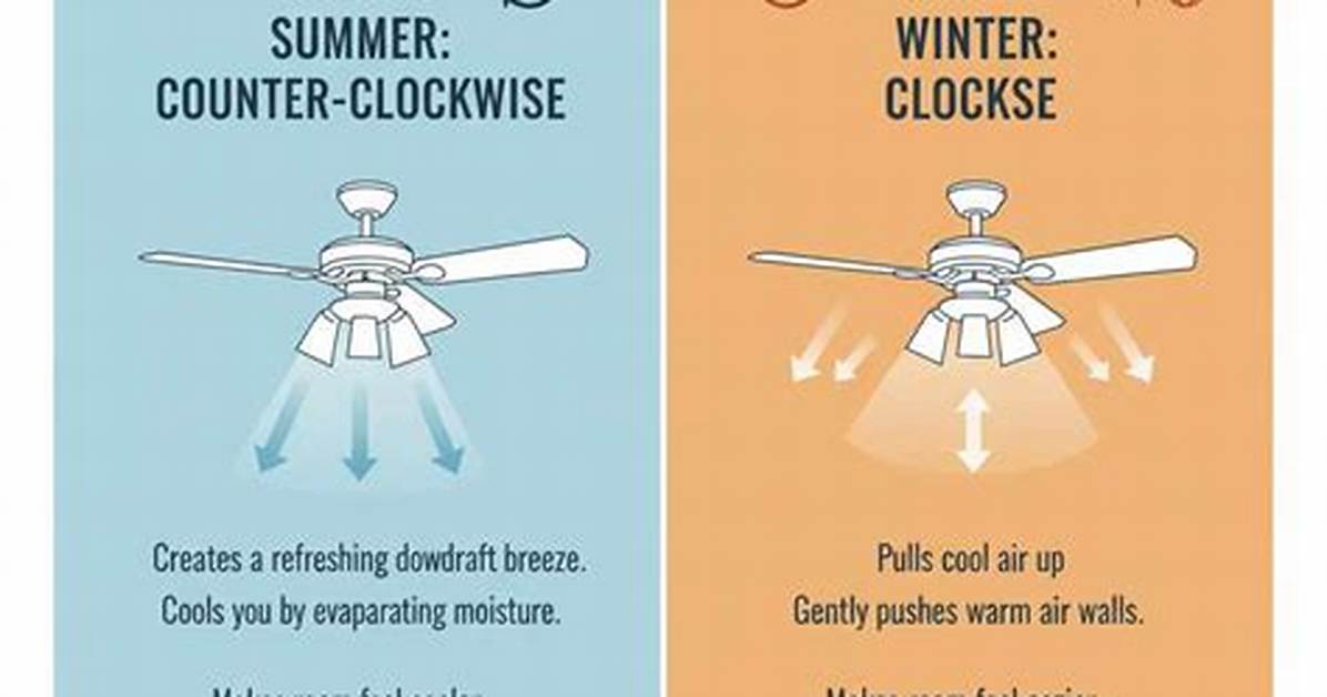 Why Reverse Ceiling Fan?