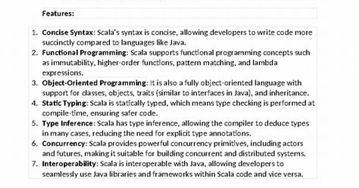 Why Scala Is Statically Typed?