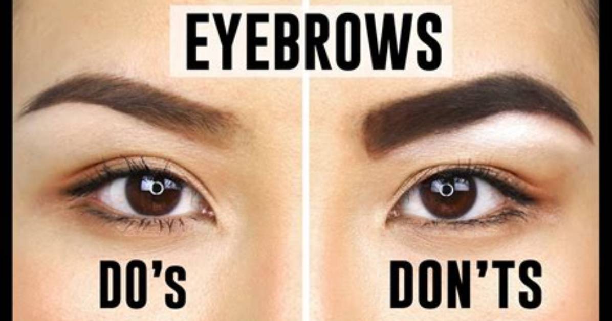 Why Slashes in Eyebrows?
