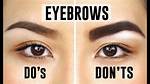 Why Slashes in Eyebrows?