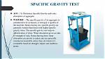 Why Specific Gravity Test Is Done